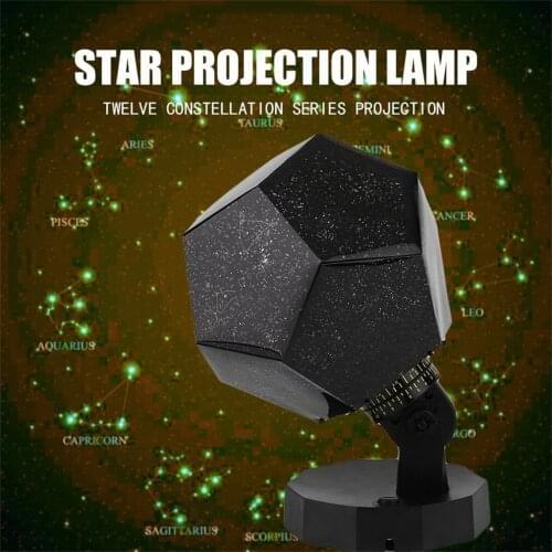 New Star Sky Projector Romantic Cosmos Night Lamp LED Projection Lamp Bedroom Decoration Portable Home Decor Kids Gift