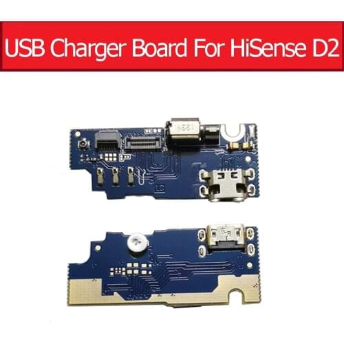 Genuine Charging USB Port Plug Connector Board For HiSense D2 HS-D2 USB Charger Jack Dock Board Flex Cable Work Good