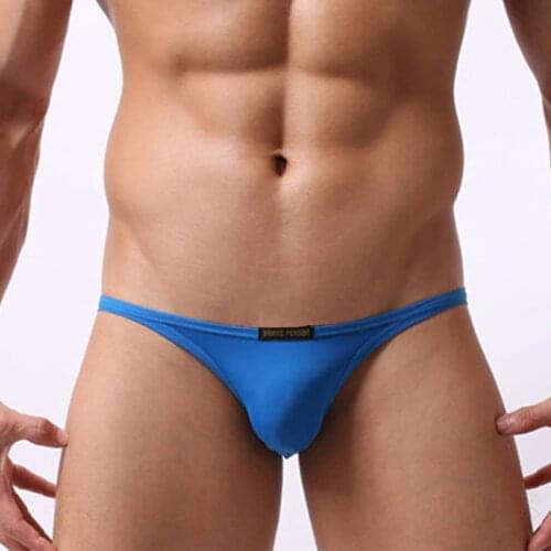Male Panties Briefs Men Underwear Sexy homem cuecas Bikini Breathable Bulge Pouch Mini Underpants Slips Man Lingerie