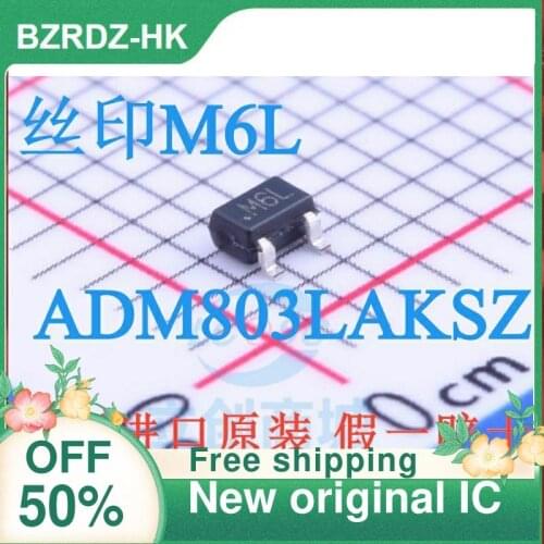 2-10PCS/lot M6L ADM803LAKSZ SOT23 ADI New original IC