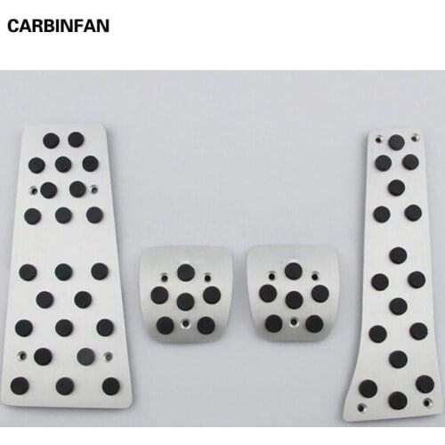 Aluminum MT Sports Foot Pedals Rest Plate FOR Mazda CX-5 2012 2013 2014 CX5