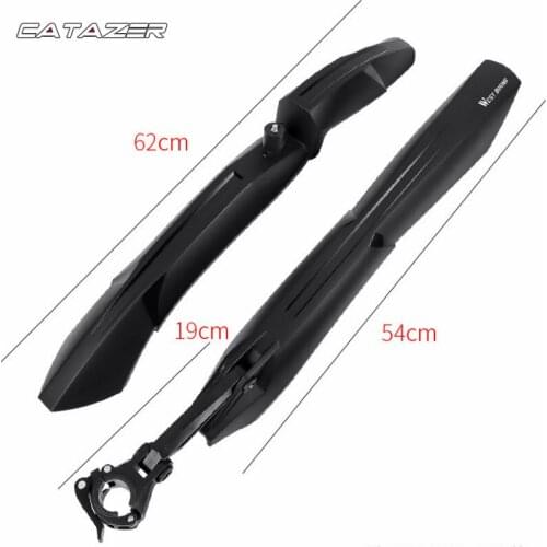 1 Set Cycling Mountain Bike Mud Guards Bicycle Fenders Mtb Mudguard Black Wings for Bicycle Bike Accessories Bike Fenders