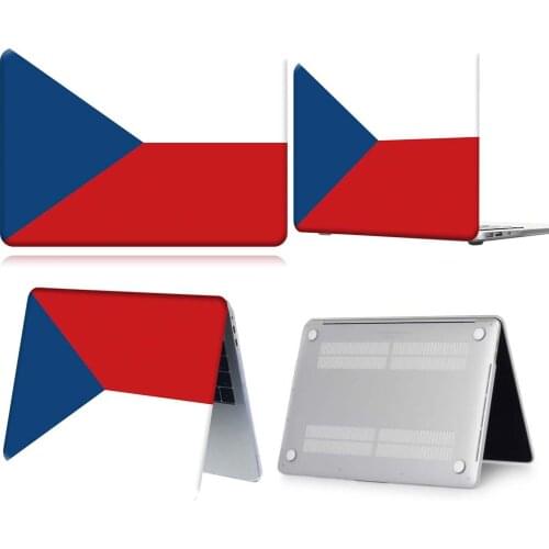 Czech Flag Pattern New Touch Bar Laptop Case For Apple Macbook 12/Air 11 13 A2337/Pro 13(A2251 A2289) 15 16 /Pro 13 A2338