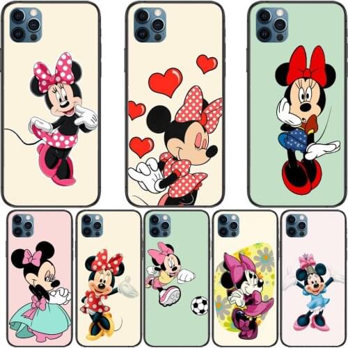 Love From Minnie Mouse Phone Cases For iphone 12 Pro Max case 11Pro Max 8PLUS 7PLUS 6S iphone XR X XS mini mobile cell funda