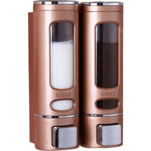 Bathroom Soap Dispenser Shower Liquid Shampoo 400ml Wall Mounted Bathroom Shower Soap Dispenser,hotel products free shipping