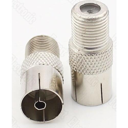 F Head To TV Female Connector Imperial F Head To RF Female Connector Field Strength Meter Special Adapter