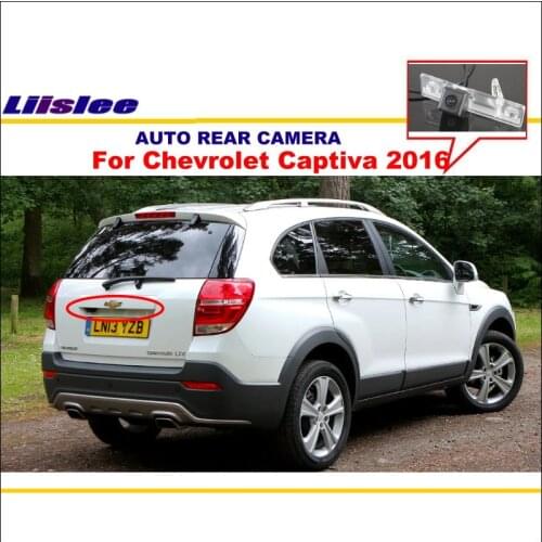 Liislee Car Reverse Parking Camera For Chevrolet Captiva 2016 Back Up Rear View Camera Night Vision Replace License Plate Light