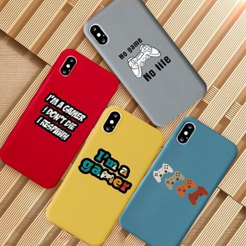 Gamer GamePad Phone Case for Iphone 11 Pro MAX SE2 X XS XR XSMAX 6S 7 8 Plus Protective Cover