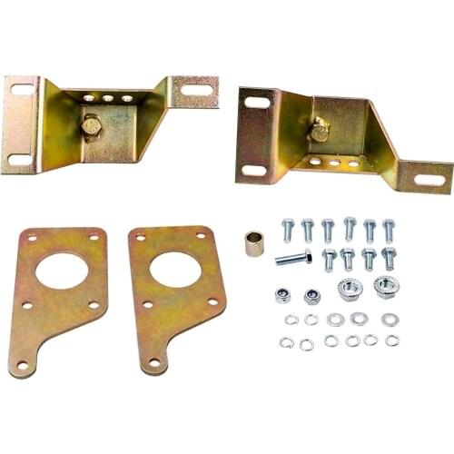Fit Ford 1979-2004 Mustang 4.6L LS Swap Plates W/ Solid Motor Mounts 3013-102