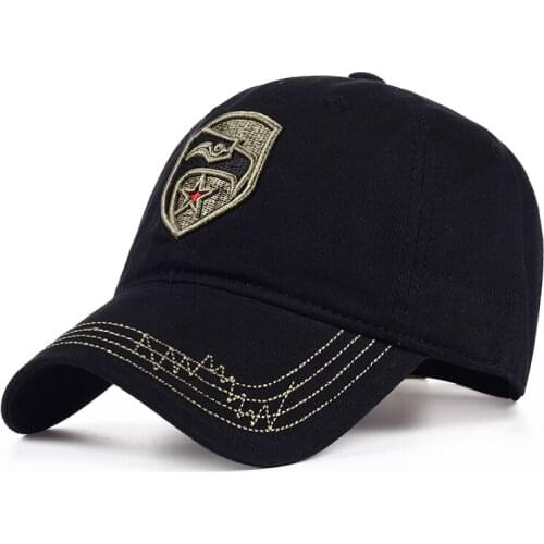 New mens nylon hat camouflage fashion solid color adjustable cotton baseball cap women outdoor sports hats mens army caps