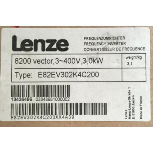 New and original inverter 380v E82EV302K4C200 E82EV302-4C20