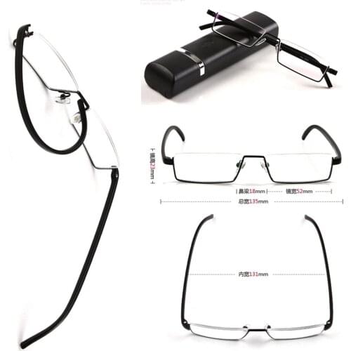 Leesbril Lentes De Lectura Tr90 Hd Commercial Men Gentlemen Non Spherical Reading Glasses +1.0 +1.5 +2.0 +2.5 +3.0 +3.5 +4.0