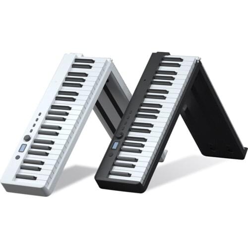 88-Keys Foldable Piano Multifunctional Digital Piano Portable Electronic Keyboard Piano Musical Instruments for Piano Students