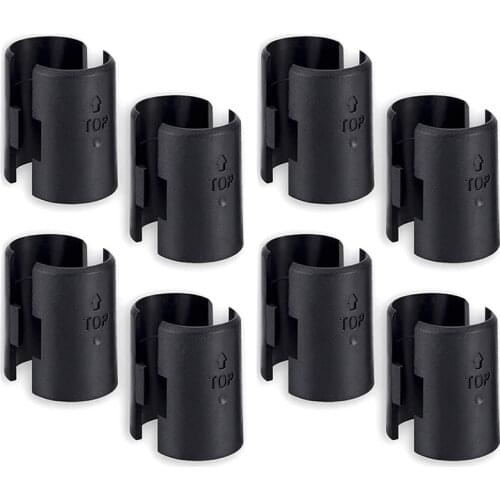 Wire Shelf Clips 1 Inch-Wire Shelving Shelf Lock Clips Wire Shelving Shelf Lock Clips for Wire Shelving System 100 Pack