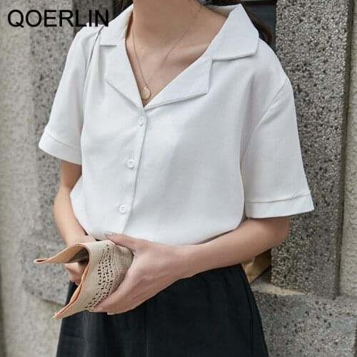 QoerliN Women's Short Shirts