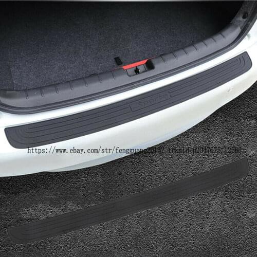 Car SUV Door Sill Guard Body Bumper Scratch Protector Rubber Pad Cover Trim 90CM