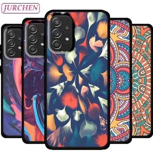 JURCHEN Silicone Phone Case For Samsung Galaxy A52 Matte Thin Cover For Samsung A52 A525F A525M Fashion Cute Dog Cartoon Pattern