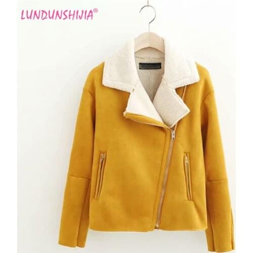 STVY Women's Suede Jackets