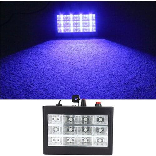 Show time Led flash light 12psc square LED Strobe Light Auto Voice Control Mod Adjustable Flash Speed Control RGB Flash Lite