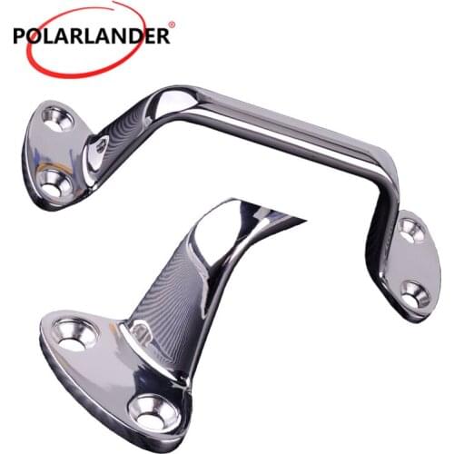 316 Stainless Steel 15cm Marine Boat Yacth Large Cleat Door Grab Handle Handrail Pull Replacement