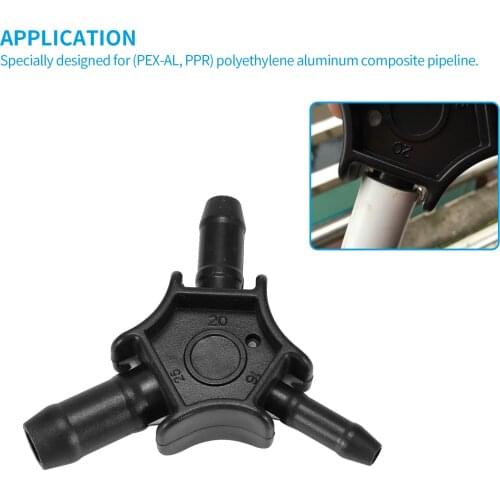 Black For PEX-AL Pex Pipe Reamer Cutter Practical Tool For 16mm 20mm 25mm Plumbing Reliable And Stable