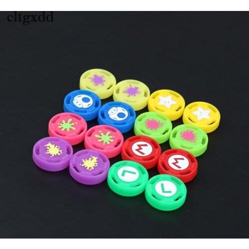 Cltgxdd 100PCS Joy-con Grip Caps for Nintend Switch NS JoyCon Controller Silicone Analog Joystick Cover