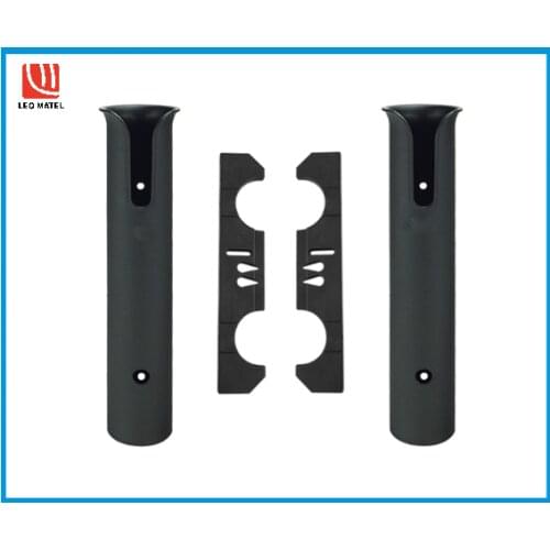 ABS Plastic Fishing Rod Pole Holder Portable Lightweight Fishing Rod Spinning Accessories Durable Tube Mount Bracket Socket Rack