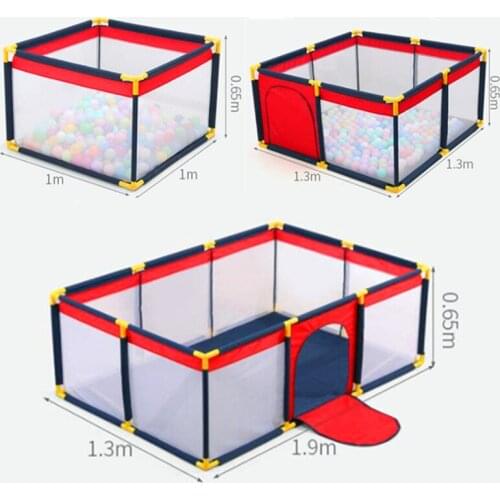 Childrens Playpen Baby Play Fence Toys Kids Dry Ball Pool Foldable Fence To Train Activity Safety Barrier Infant Crawling Yard
