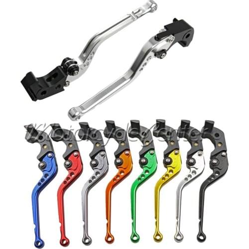 CNC Long Adjustable Brake Clutch Levers For Suzuki Vstrom 650 DL650 SFV650 Gladius TL1000S GSXR 600 750 1000 GSR750 GSR600
