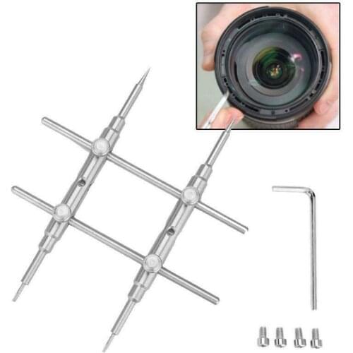 Camera Lens PRO Spanner Wrench Tool Open Repair Disassemble Replacement 25-130MM For Canon Nikon Sony Yongnuo Lenses