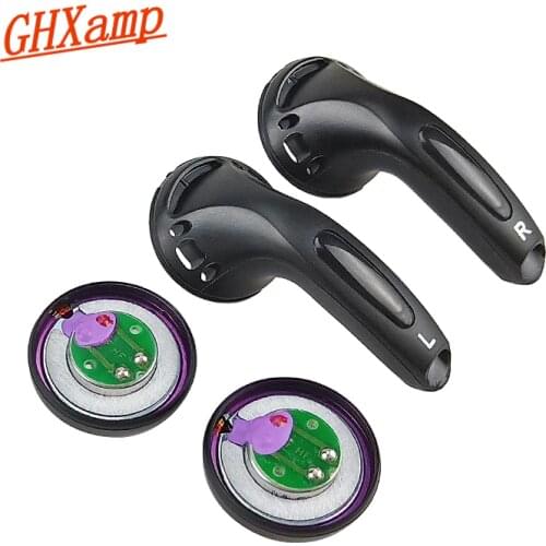 GHXAMP 15.4mm 600OHM MX500 Earphone Speaker Beryllium Film Full Range Headset Woofer Unit High Impedance Bass Unit DIY 2pcs