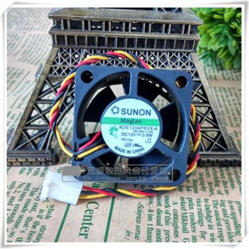 ADDA 4020 40mm x 40mm x 20mm KDE1204PKVX-A Maglev Cooler Cooling Fan 12V 3.8W 3Wire 3Pin Connector for CISCO Router 4CM