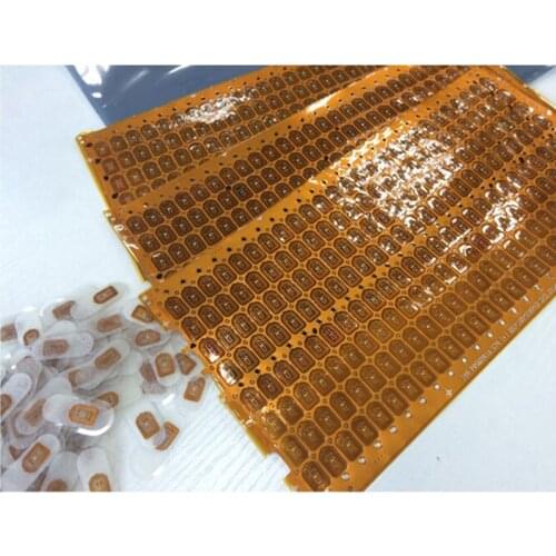 Polish Chip manicure decorations Phone DIY Tips Mobile Sensors NFC LED Light Flash Affixed Scintillation Nail Art Sticker Decor