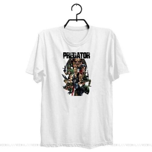 Mens Rescue Team Not Assassins Predator T Shirt Military Green NEW Fast Shipping Vintage T Shirts Casual Brand Clothing Cotton