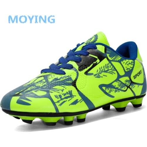 Men Soccer Shoes Football Boots Futsal Soccer Cleats Training Sports Sneakers for Children Adults Turf Shoes Zapatos De Futbol