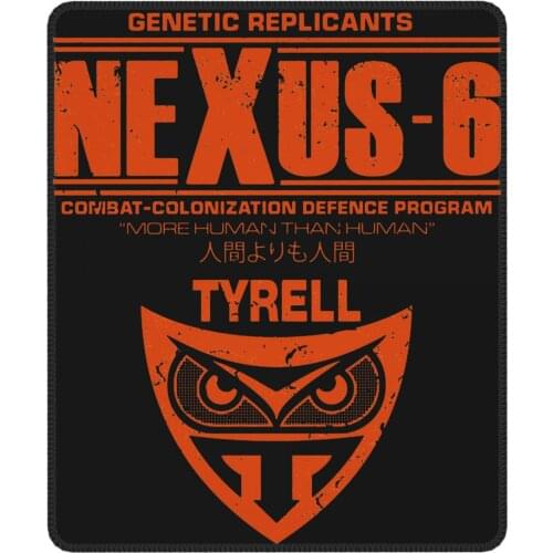 Nexus 6 Blade Runner Tyrell Corporation Awesome Mouse Pad Lockedge Mat Pads Natural Rubber Office Home Deco Mat