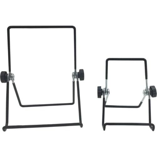 Universal Mobile Phone Holder 180° Adjustable Angle Foldable Metal Wire Stand Mount For Cellphone Tablet PC Book Desk Support