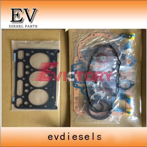 EV kubota parts D1703 D1803 full engine rebuild gasket set with head gasket