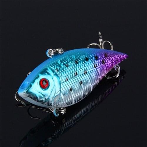 1pcs VIB 10.1g 6.5cm Fishing Lures VIB Hard Bait Crankbait Artificiais Fishing Wobbler For All Water Levels Bass Fishing Tackle