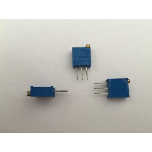 10PCS 201 200 Ohm 3296W Trimpot Trimmer Potentiometer 3296 Variable Resistor