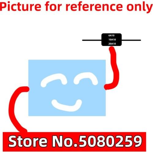 10PCS 6A10 10A10 20A10 R-6