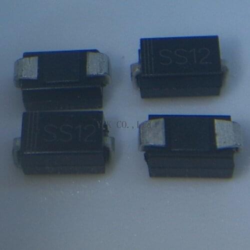 100PCS/LOT 1N5817 DO-214AC SS12