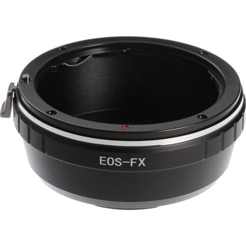 Aluminum Adapter Ring Infinity Focus for Canon EOS EF-S Lens to Fujifilm X Mount Fuji FX X-Pro2 E2 XT2 Camera