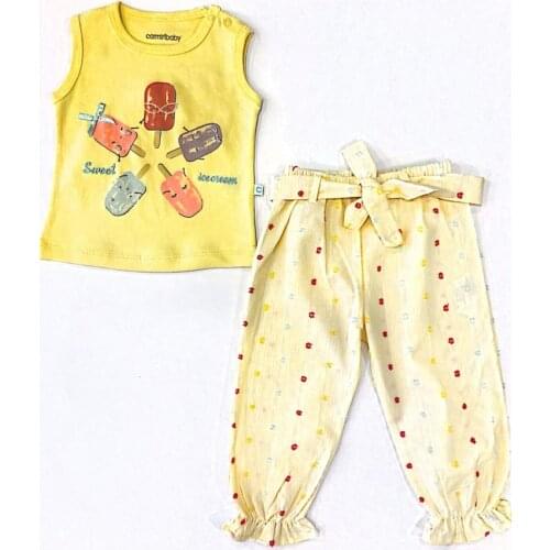 Carmın 1296 (1362) Baby Girl 2li Suit