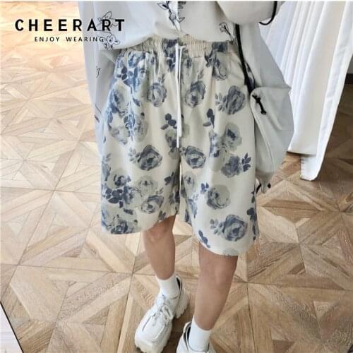 Женские шорты с высокой талией Cheerart China At AliExpress