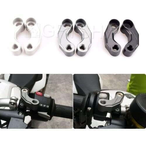 For BMW R NINE T 2014-2020 R NINET PURE / SCRAMBLER / URBAN GS 17-20 R9T RNINET SLASH 5 Motorcycle Rearview Mirror Extender Kits