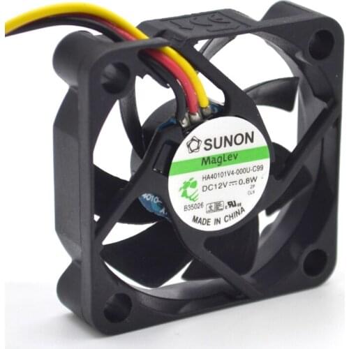 HA40101V4-0000-c99 4010 40MM 4CM 40*40*10 Cooling fan 12V 0.8W 0.06A 3pin 100pcs/lot