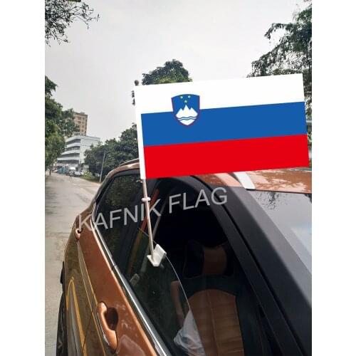 KAFNIK,30 x 45 cm Slovenia car flag car banner for car decoration
