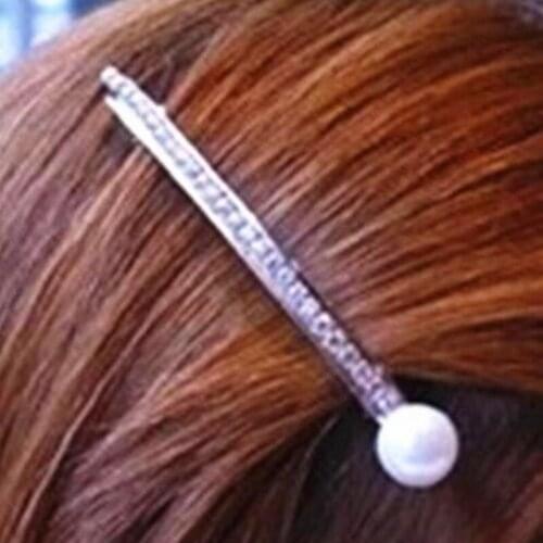 Hot Fashion Charming Wedding Bridal hairpins clip hair clip white faux imitation pearl barrettes