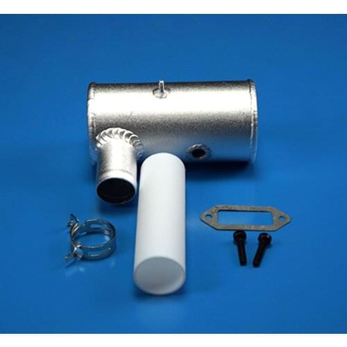 Original DLE Parts! Single Holes Exhaust Pipe for DLE170 Gasoline/Petrol Engine